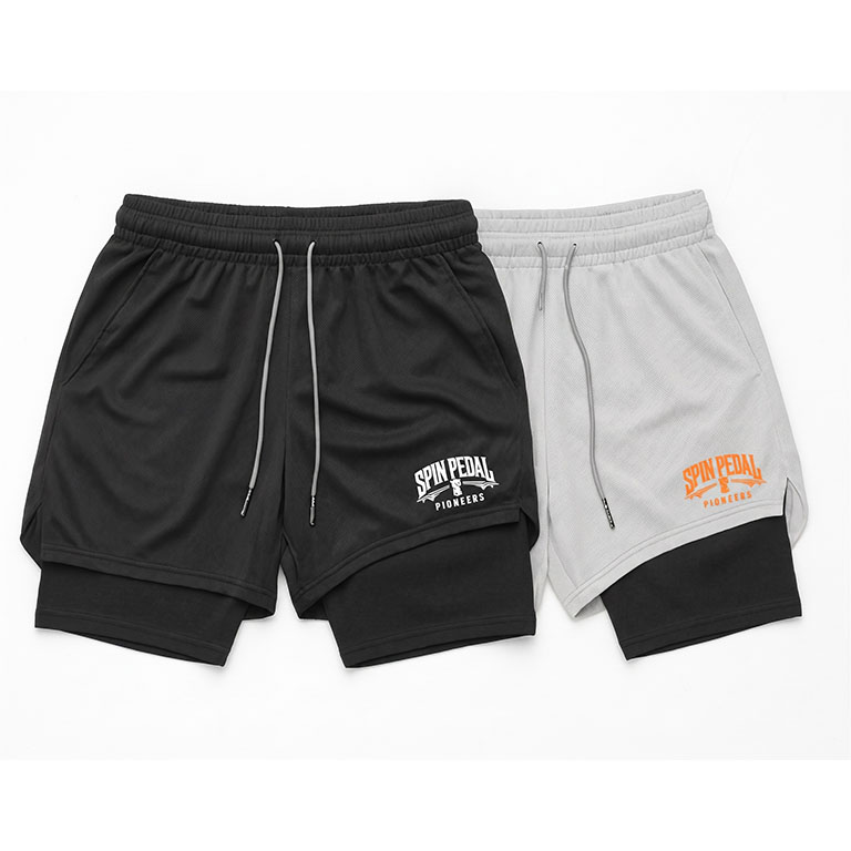 Spin Pedal Pioneers Athletic Shorts